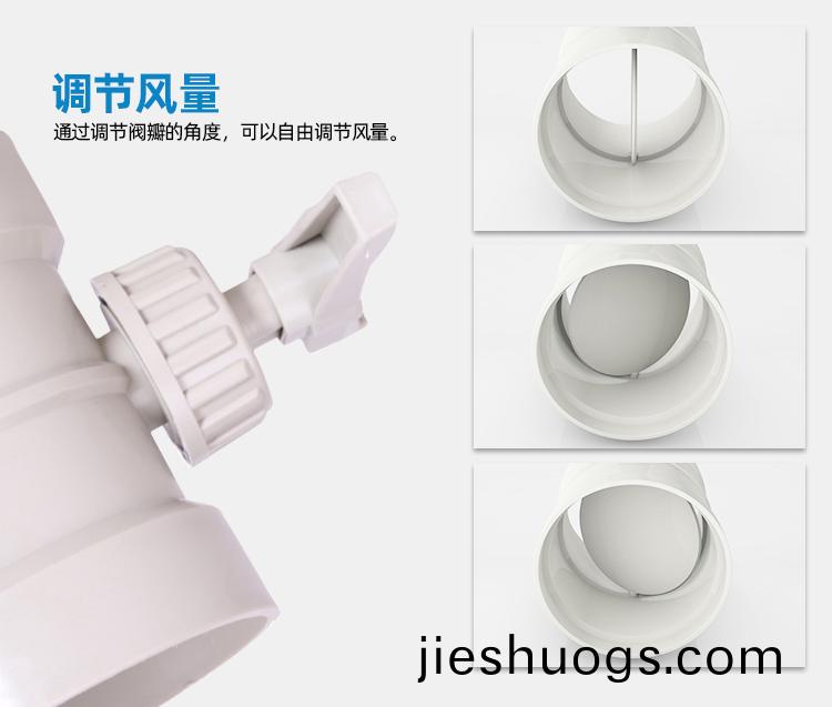 PP手動調(diào)(diao)節(jié)風閥(fa)